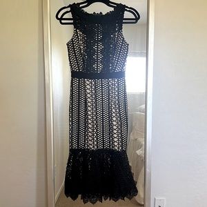 Endless Rose black lace dress.